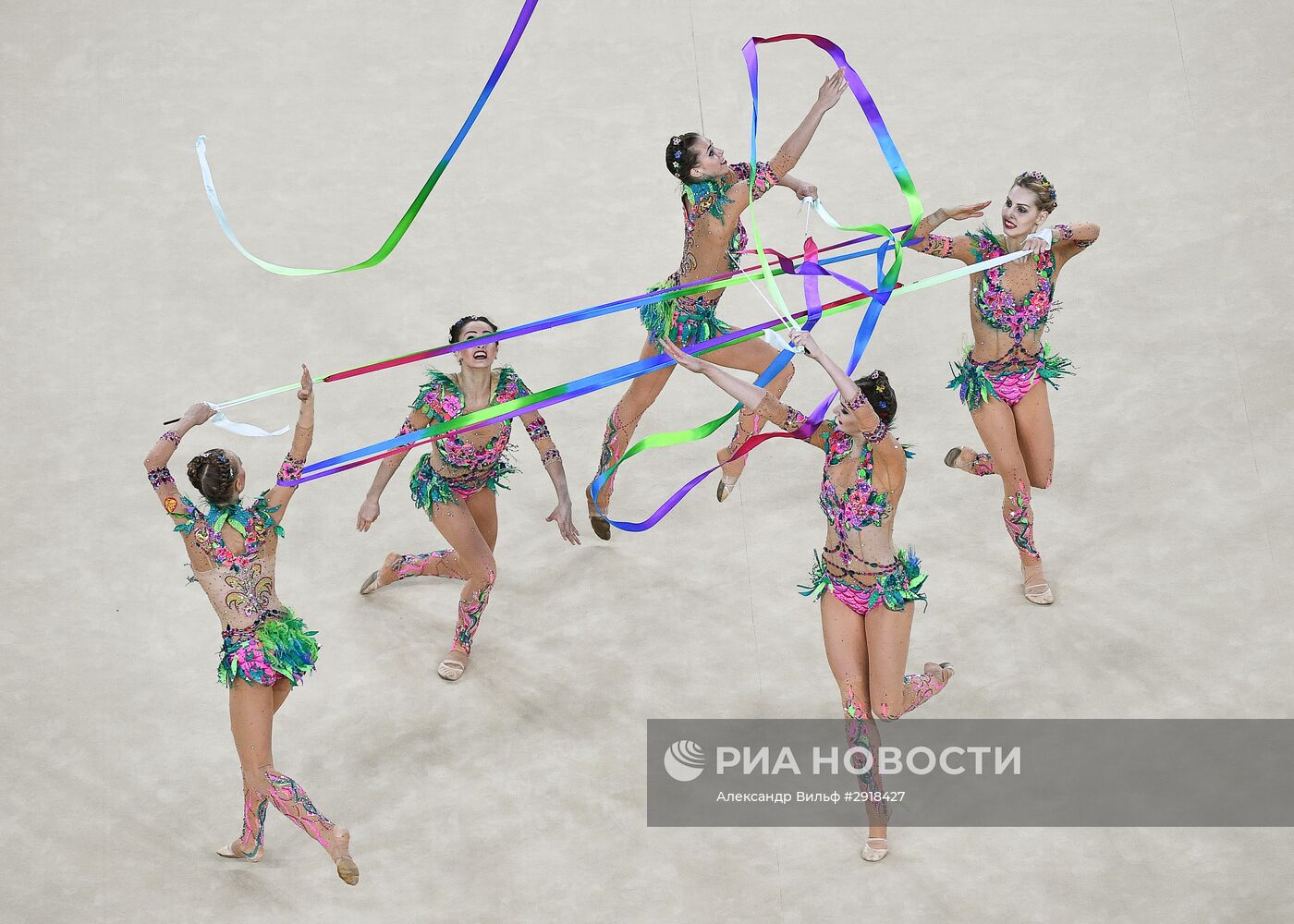 Олимпиада 2016. Художественная гимнастика. Группы. Финал