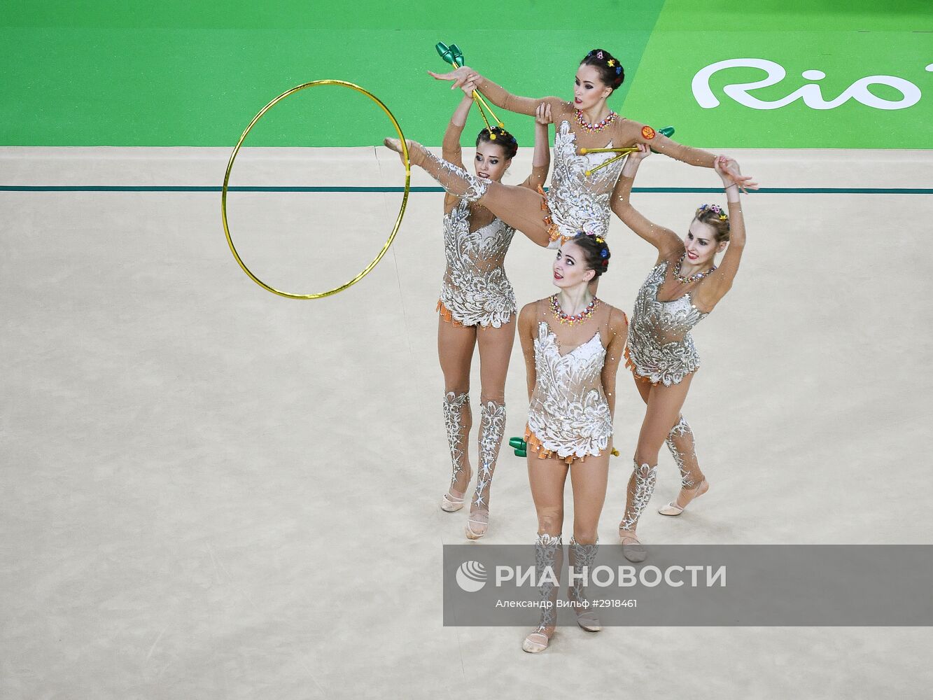 Олимпиада 2016. Художественная гимнастика. Группы. Финал