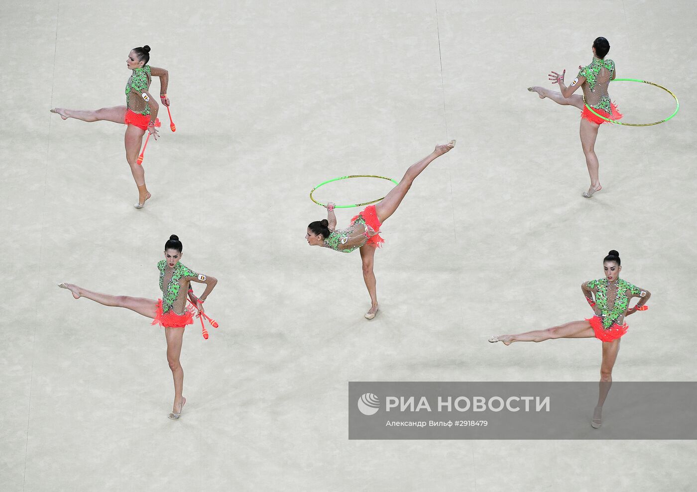 Олимпиада 2016. Художественная гимнастика. Группы. Финал