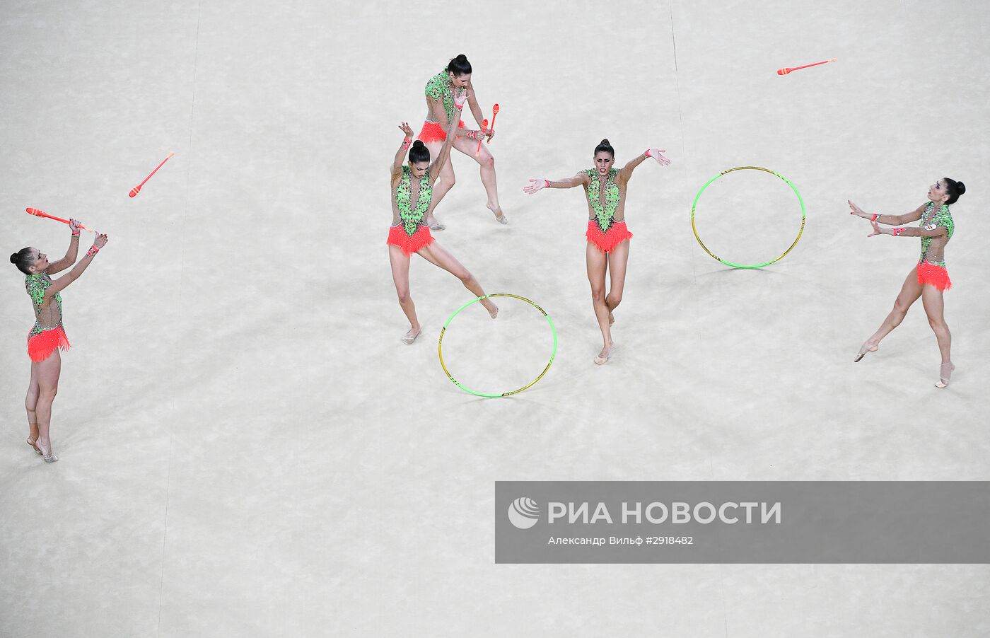 Олимпиада 2016. Художественная гимнастика. Группы. Финал