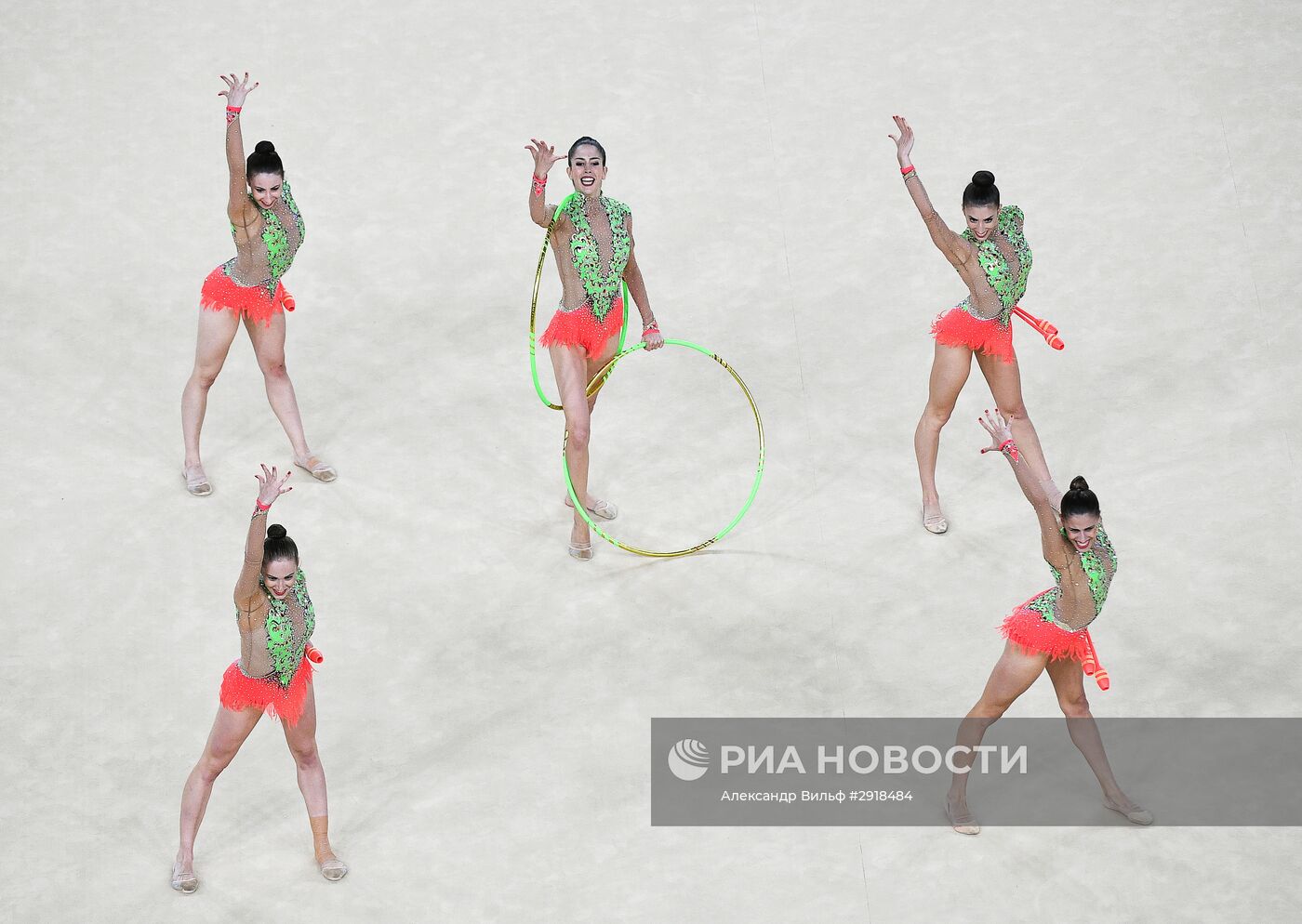 Олимпиада 2016. Художественная гимнастика. Группы. Финал