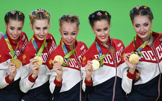 Олимпийские медали российской сборной