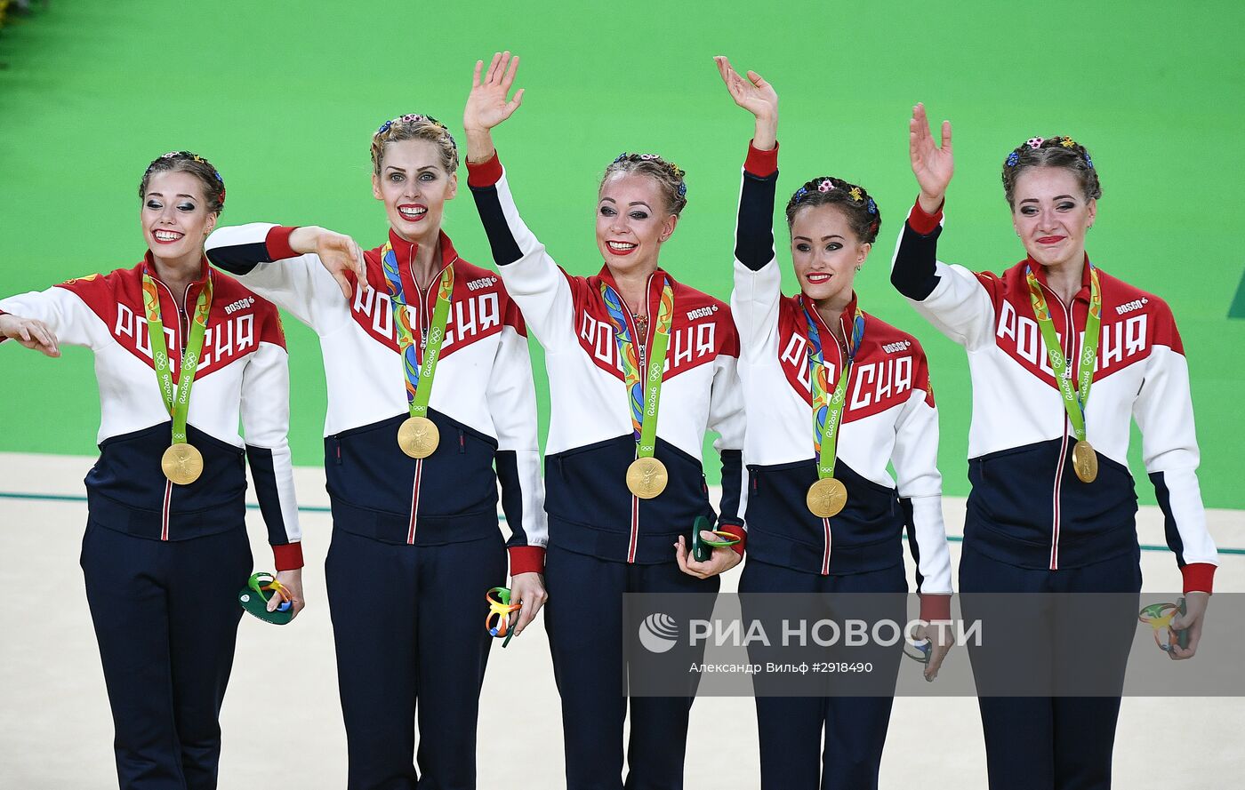 Олимпиада 2016. Художественная гимнастика. Группы. Финал