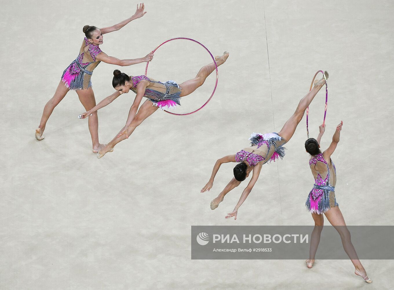 Олимпиада 2016. Художественная гимнастика. Группы. Финал