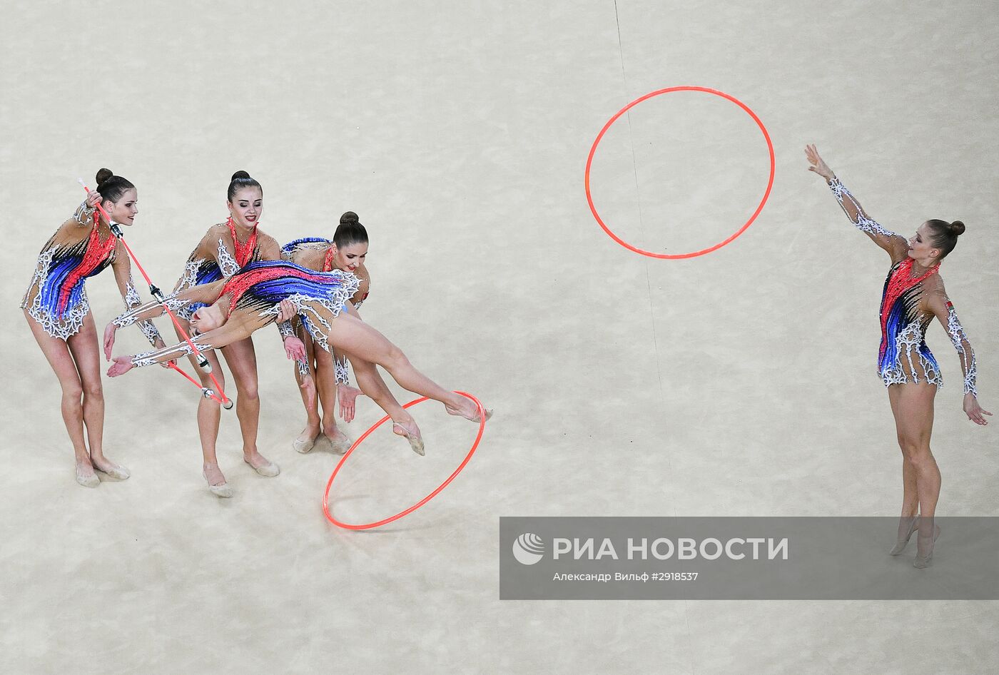 Олимпиада 2016. Художественная гимнастика. Группы. Финал