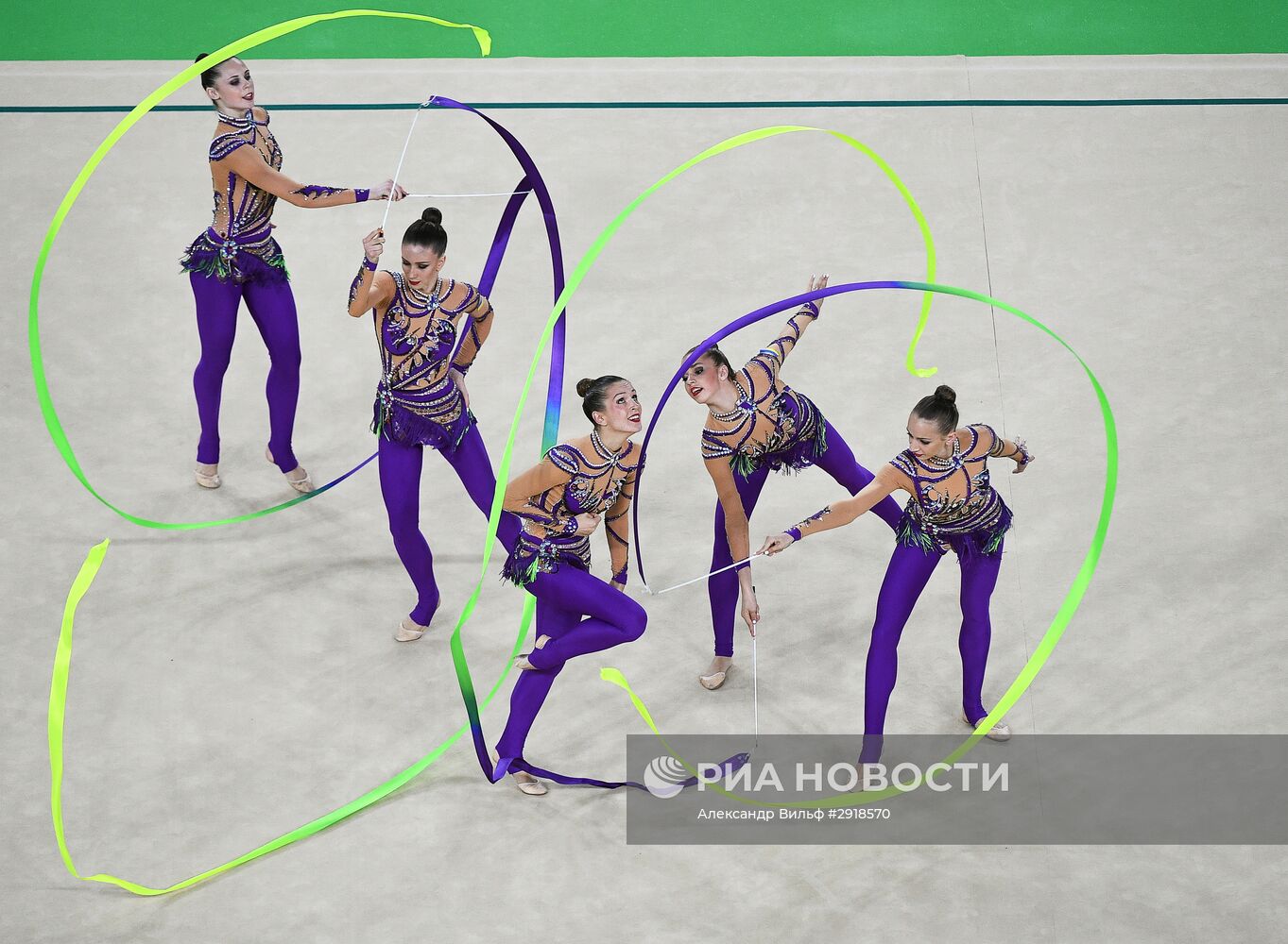 Олимпиада 2016. Художественная гимнастика. Группы. Финал