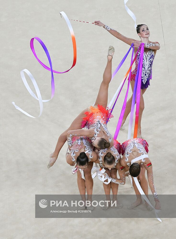 Олимпиада 2016. Художественная гимнастика. Группы. Финал