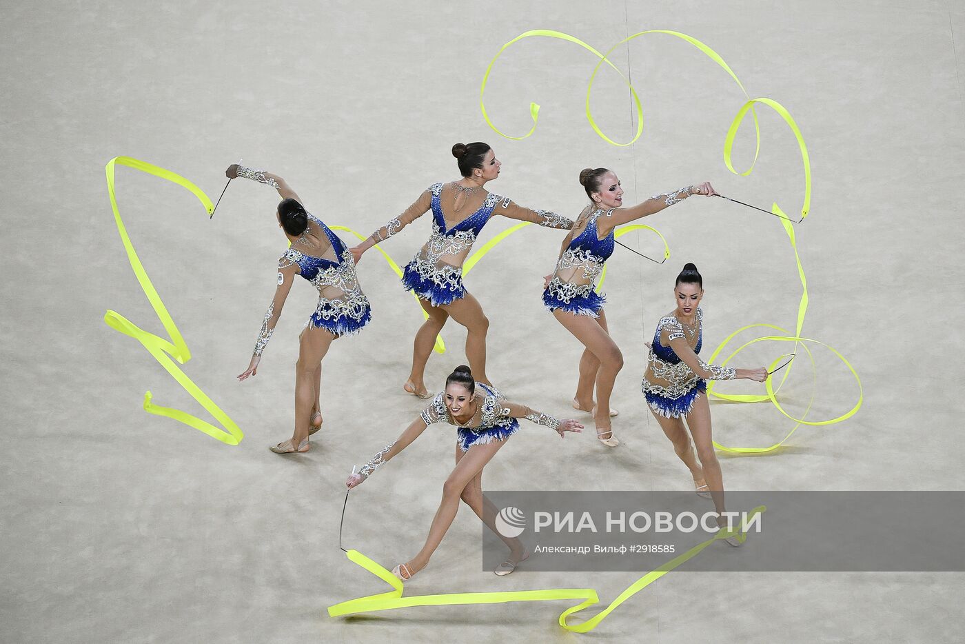 Олимпиада 2016. Художественная гимнастика. Группы. Финал