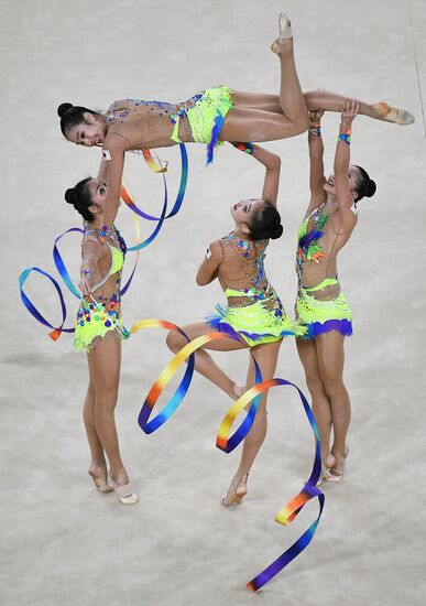 Олимпиада 2016. Художественная гимнастика. Группы. Финал