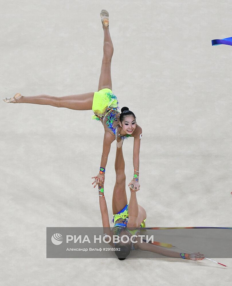 Олимпиада 2016. Художественная гимнастика. Группы. Финал