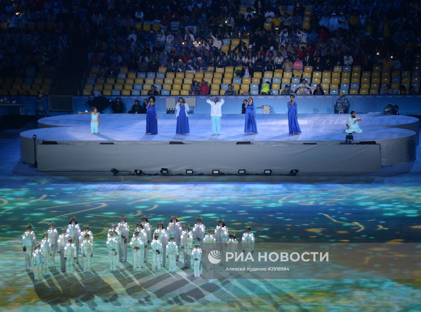 Церемония закрытия XXXI летних Олимпийских игр в Рио-де-Жанейро