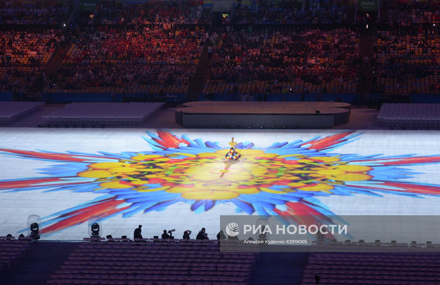 Церемония закрытия XXXI летних Олимпийских игр в Рио-де-Жанейро