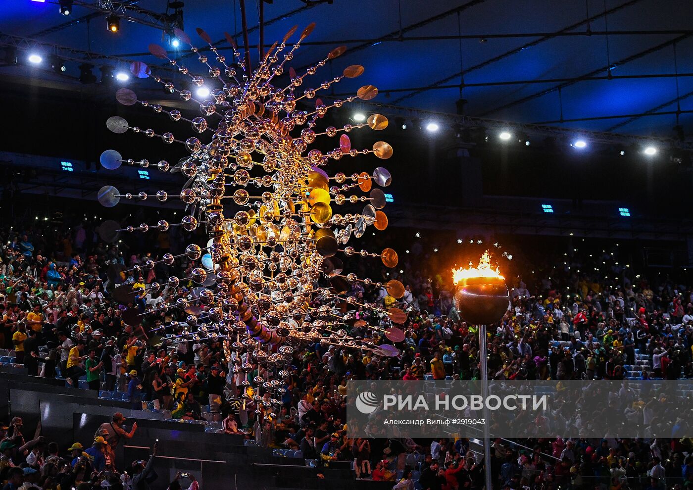 Церемония закрытия XXXI летних Олимпийских игр в Рио-де-Жанейро