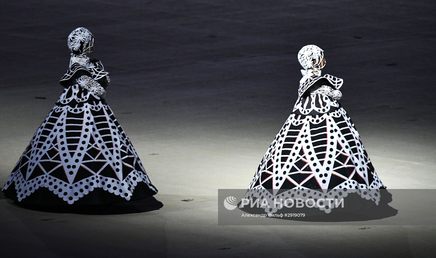 Церемония закрытия XXXI летних Олимпийских игр в Рио-де-Жанейро