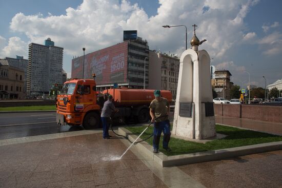 Благоустройство Арбатской площади