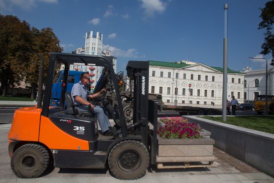 Благоустройство Арбатской площади