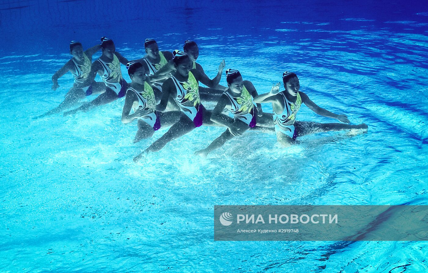Олимпиада 2016. Синхронное плавание под другим углом