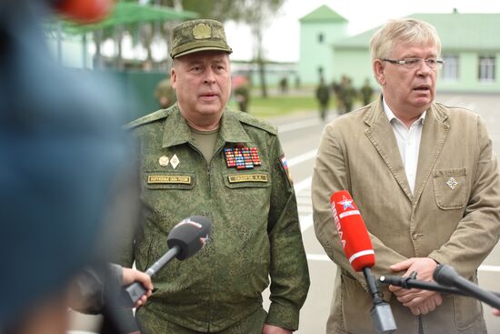 Совместное учение с Коллективными миротворческими силами ОДКБ "Нерушимое братство-2016"