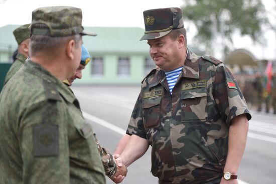 Совместное учение с Коллективными миротворческими силами ОДКБ "Нерушимое братство-2016"