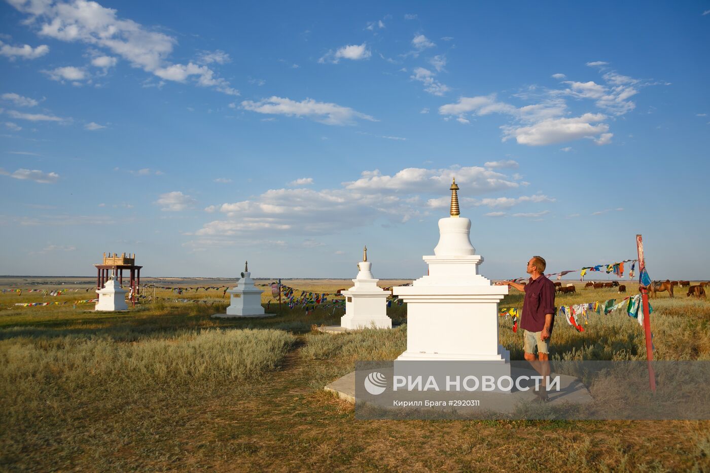 Буддийские храмы города Элисты