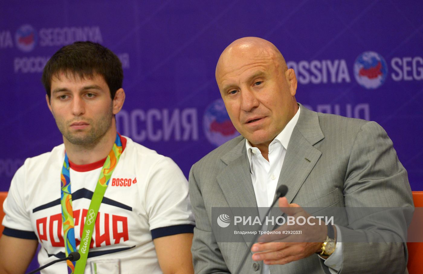 Пресс-конференция представителей Федерации спортивной борьбы России