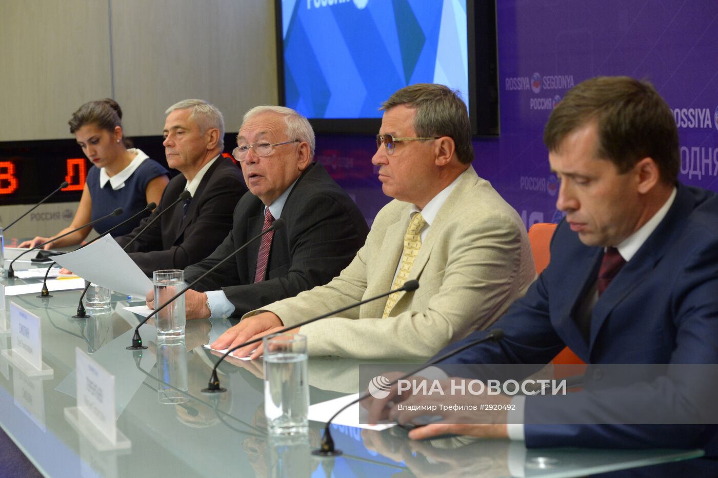 Пресс-конференция по вопросам участия сборной команды России в XV летних Паралимпийских играх 2016 г. в г. Рио-де-Жанейро (Бразилия)