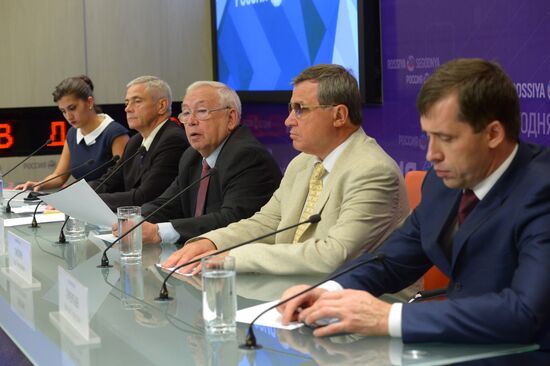Пресс-конференция по вопросам участия сборной команды России в XV летних Паралимпийских играх 2016 г. в г. Рио-де-Жанейро (Бразилия)