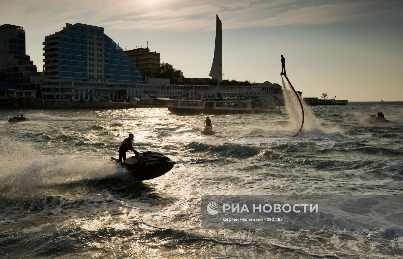 Чемпионат России по флайбордингу в Севастополе