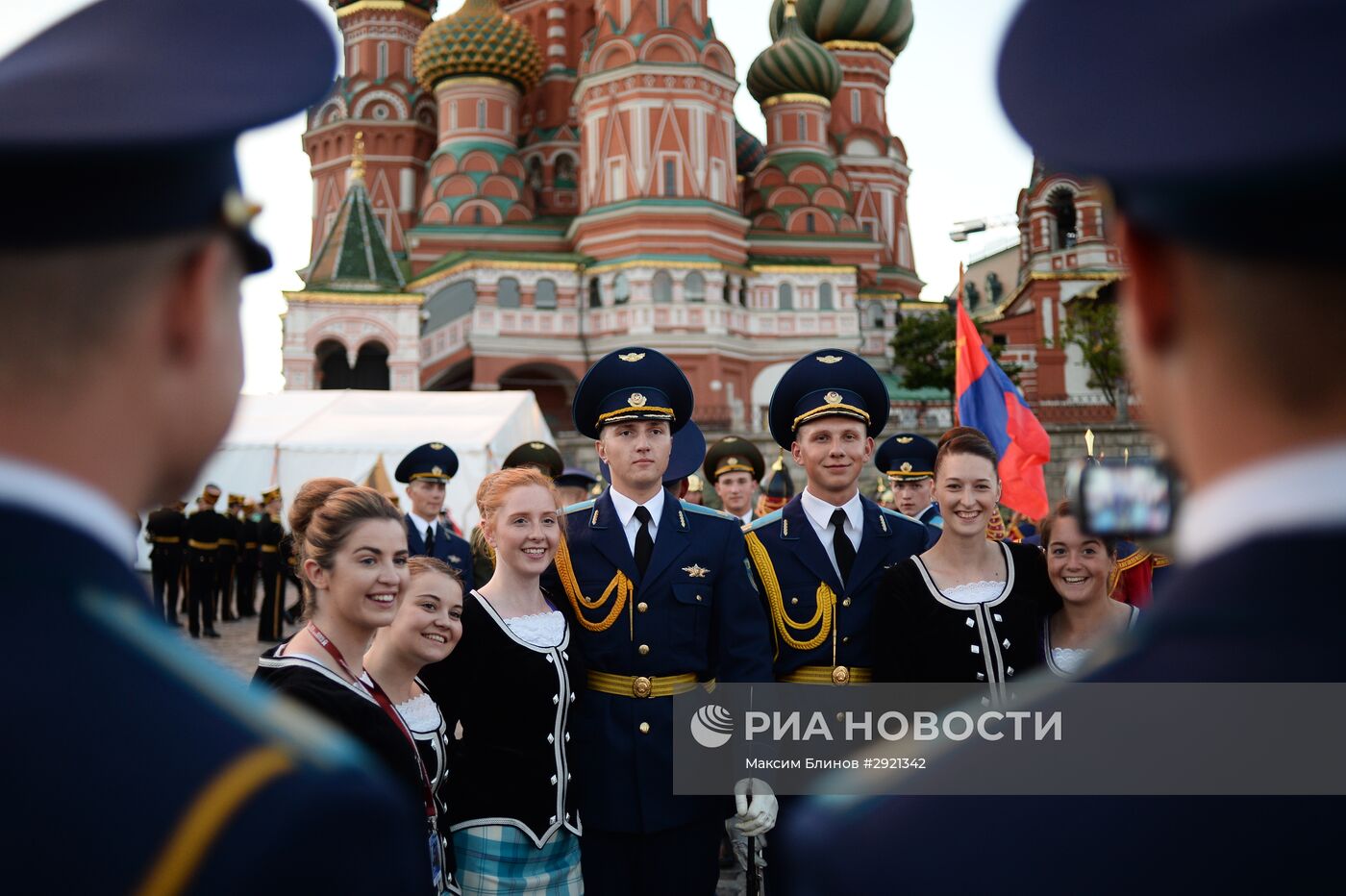 Репетиция фестиваля "Спасская башня"