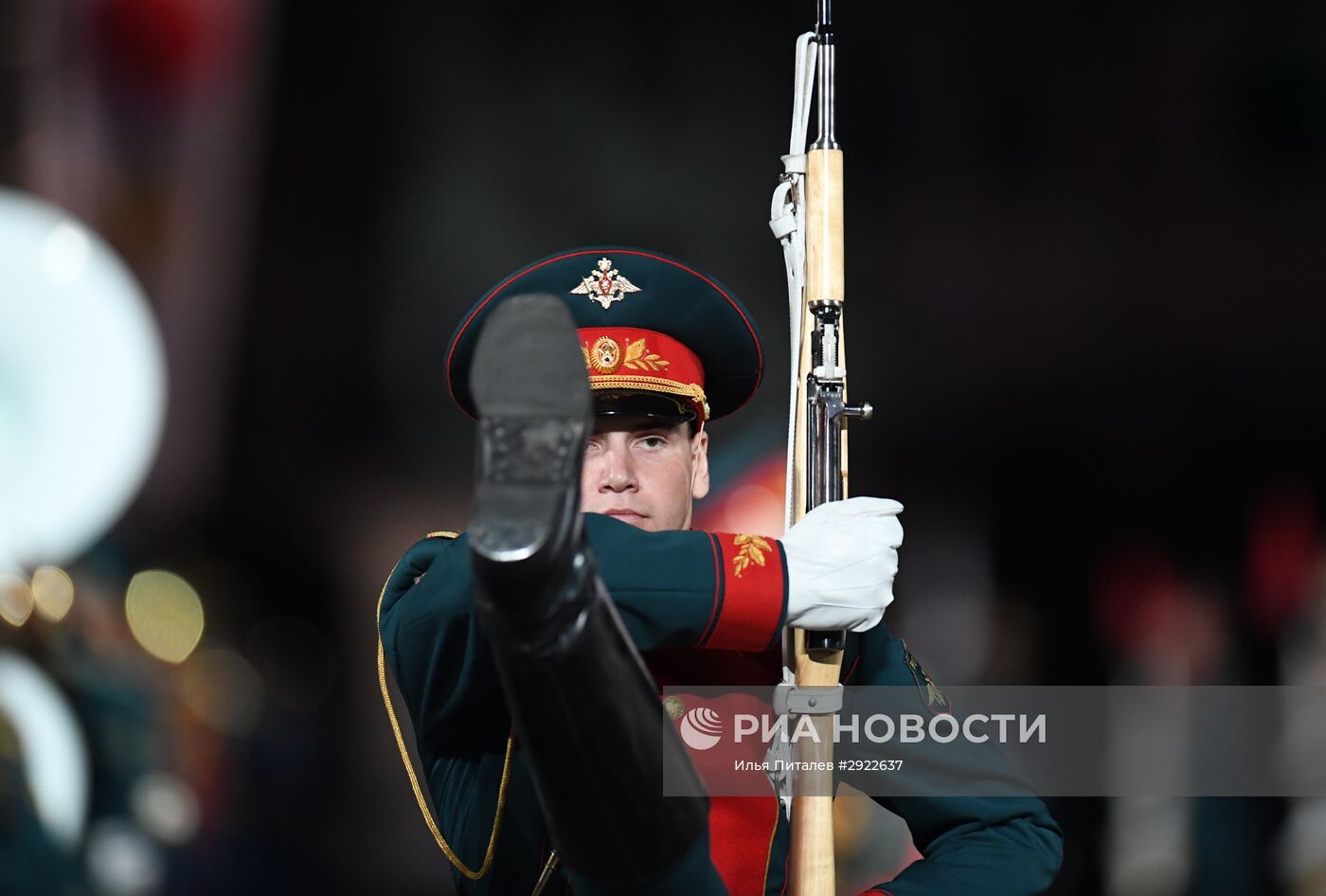 Открытие Международного военно-музыкального фестиваля "Спасская башня - 2016"