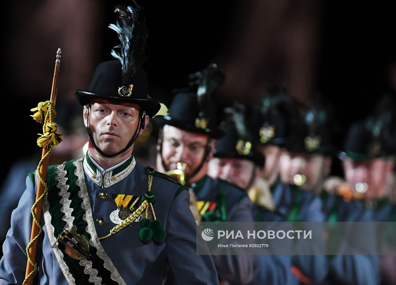 Открытие Международного военно-музыкального фестиваля "Спасская башня - 2016"