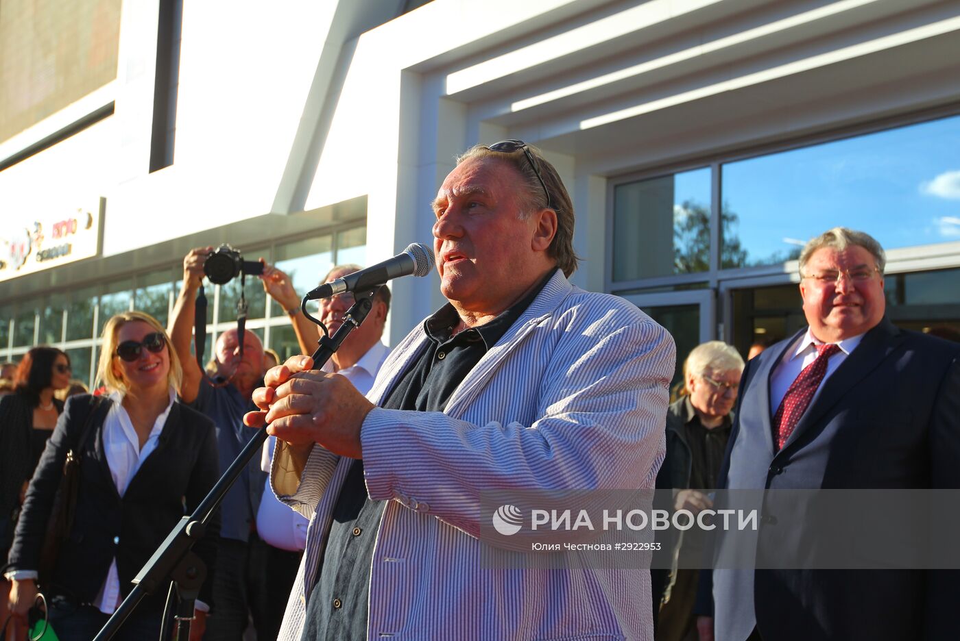 Открытие Культурного центра Жерара Депардье в Саранске