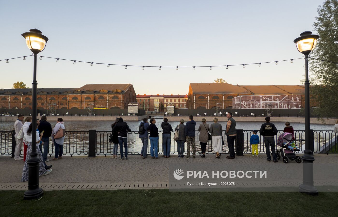 Открытие культурного пространства "Новая Голландия" в Санкт-Петербурге