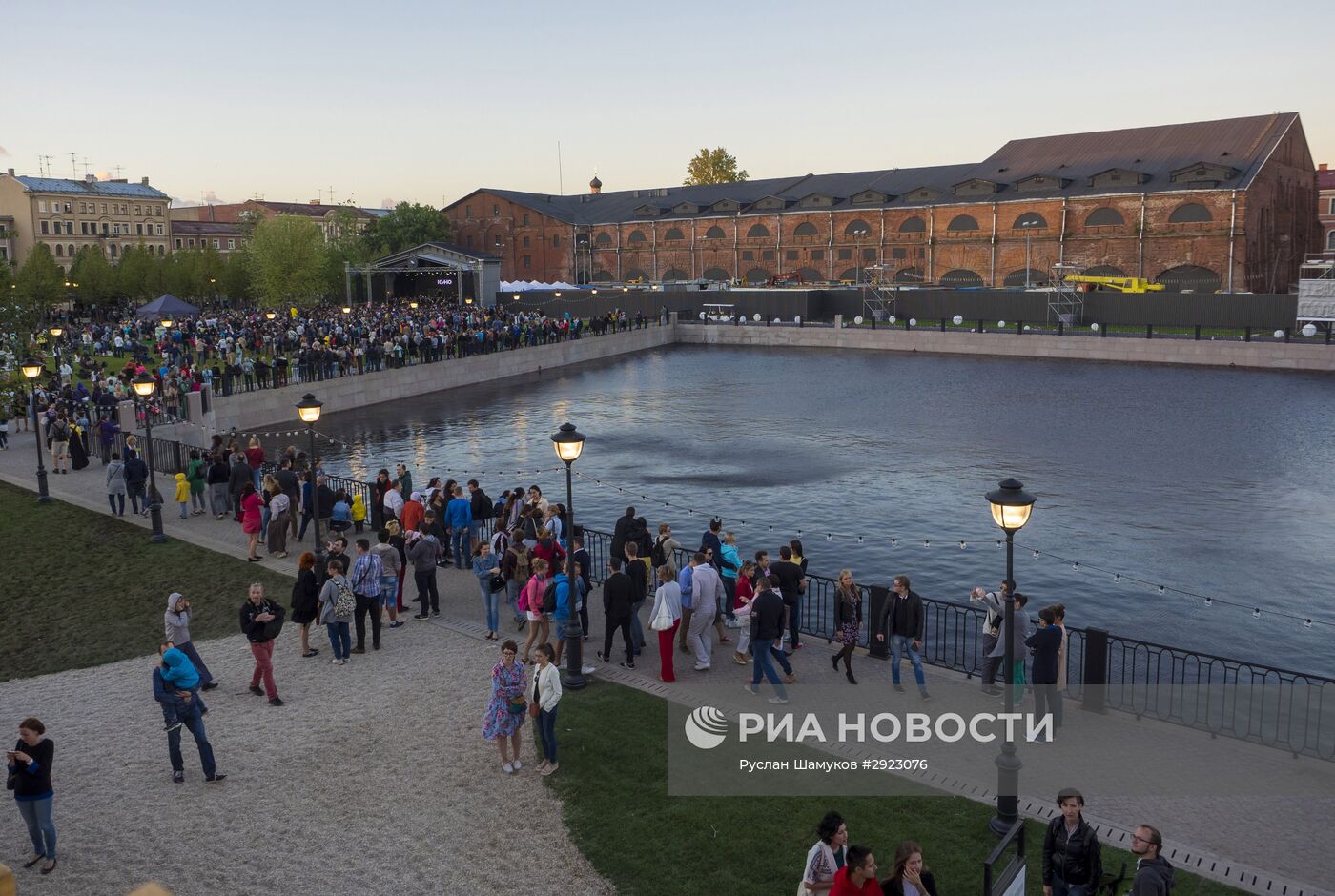 Открытие культурного пространства "Новая Голландия" в Санкт-Петербурге