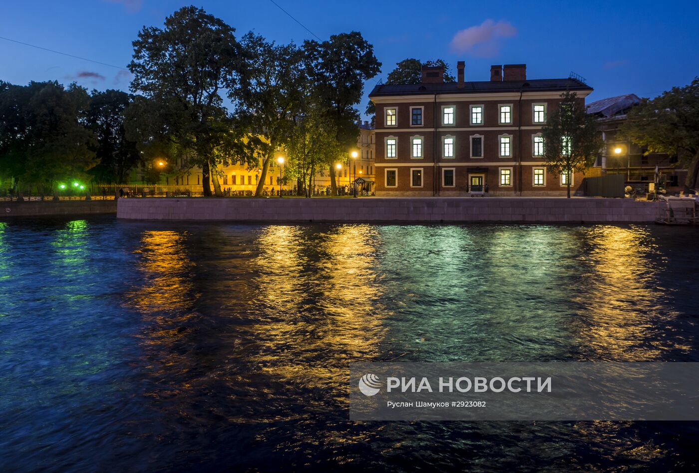 Открытие культурного пространства "Новая Голландия" в Санкт-Петербурге