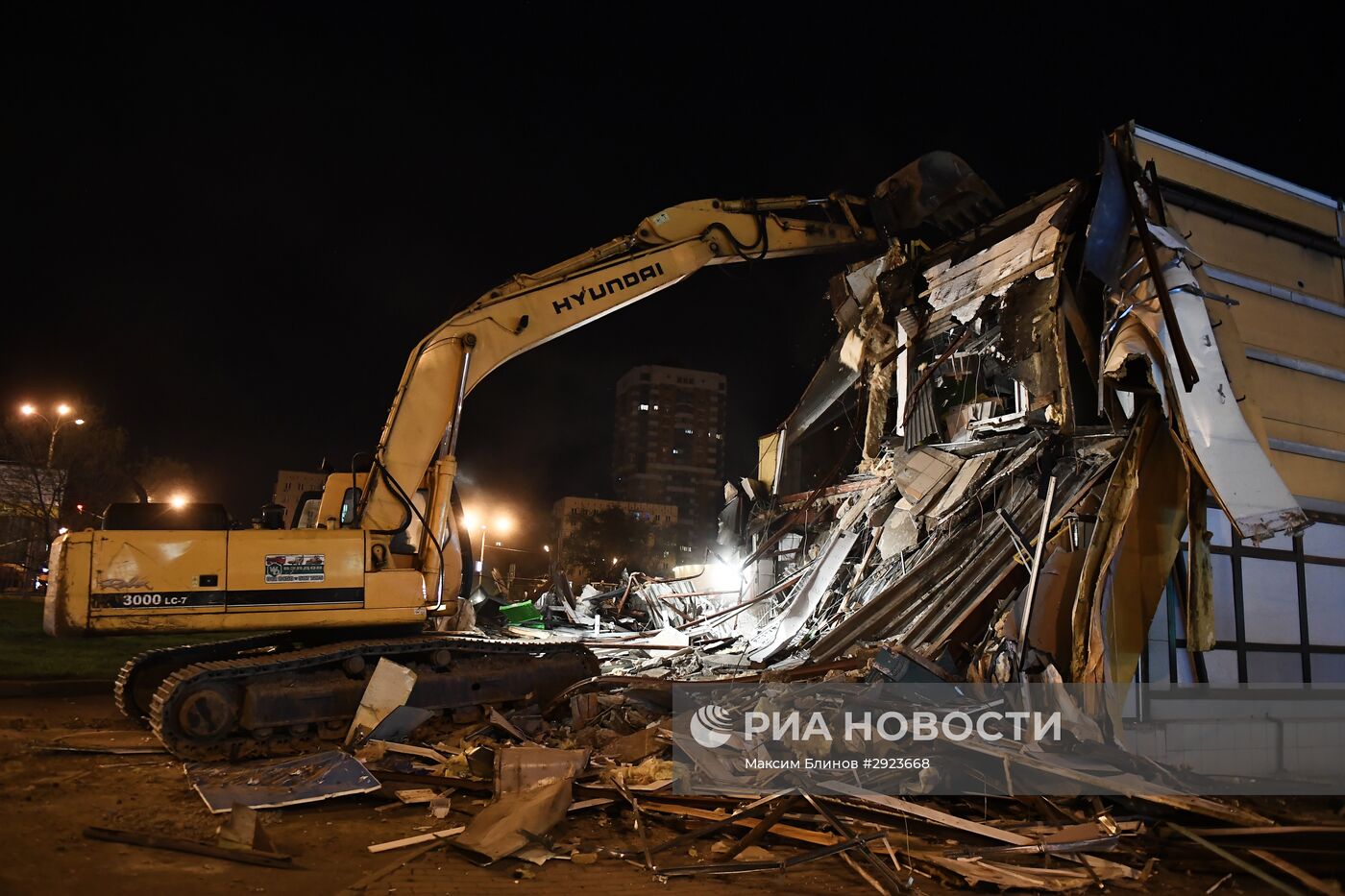 Продолжается снос объектов самостроя в Москве