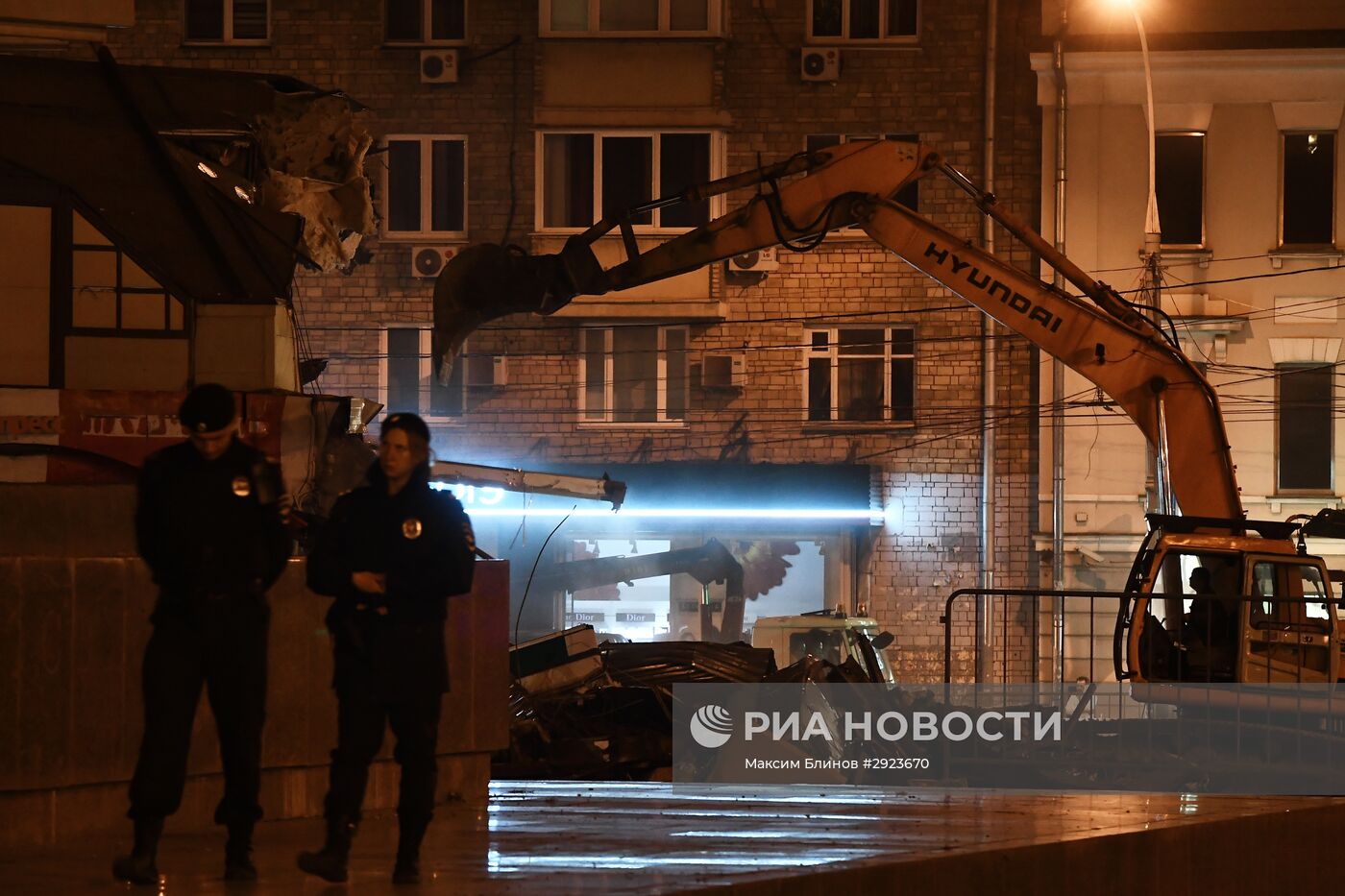 Продолжается снос объектов самостроя в Москве