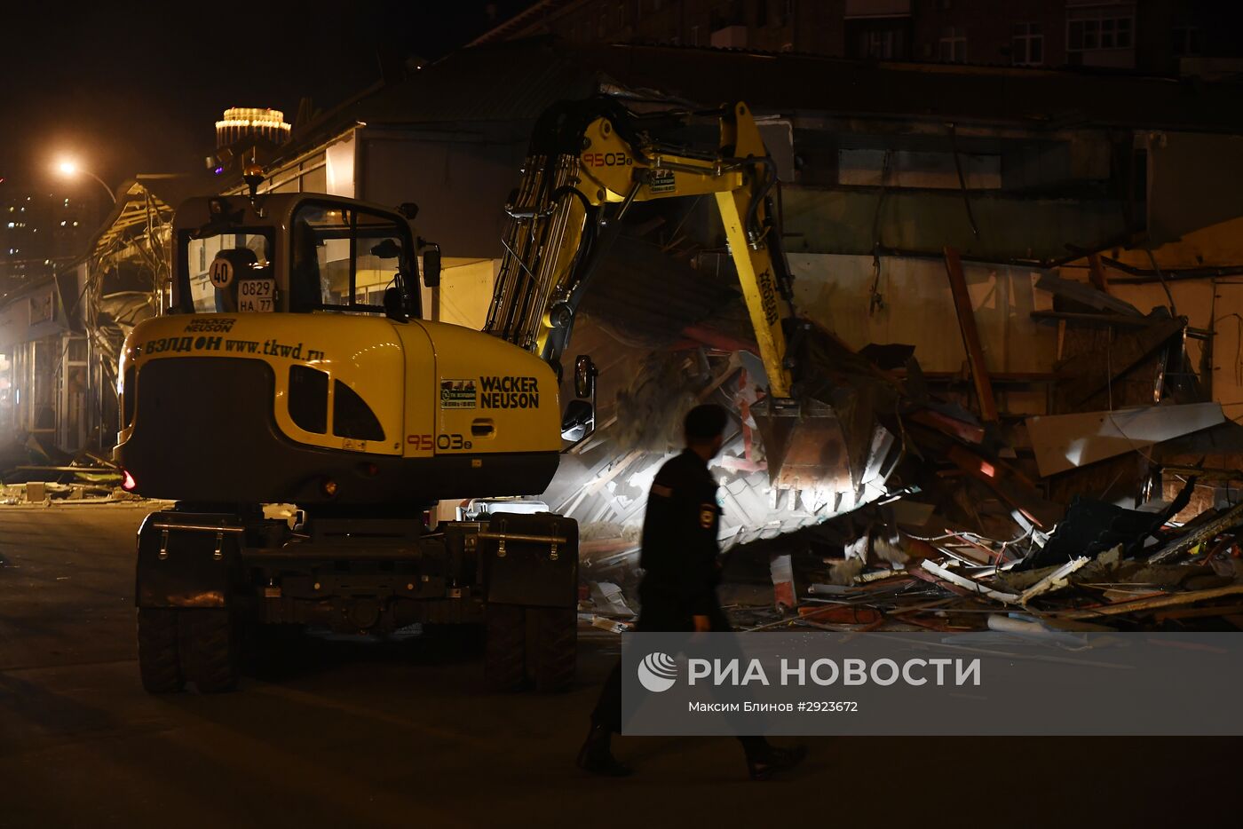 Продолжается снос объектов самостроя в Москве