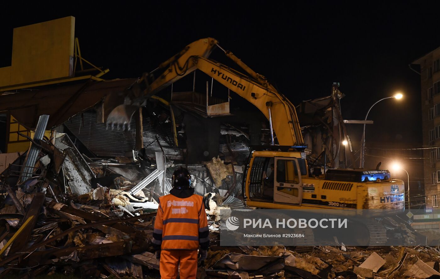 Продолжается снос объектов самостроя в Москве