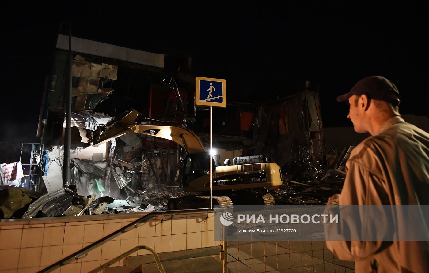 Продолжается снос объектов самостроя в Москве