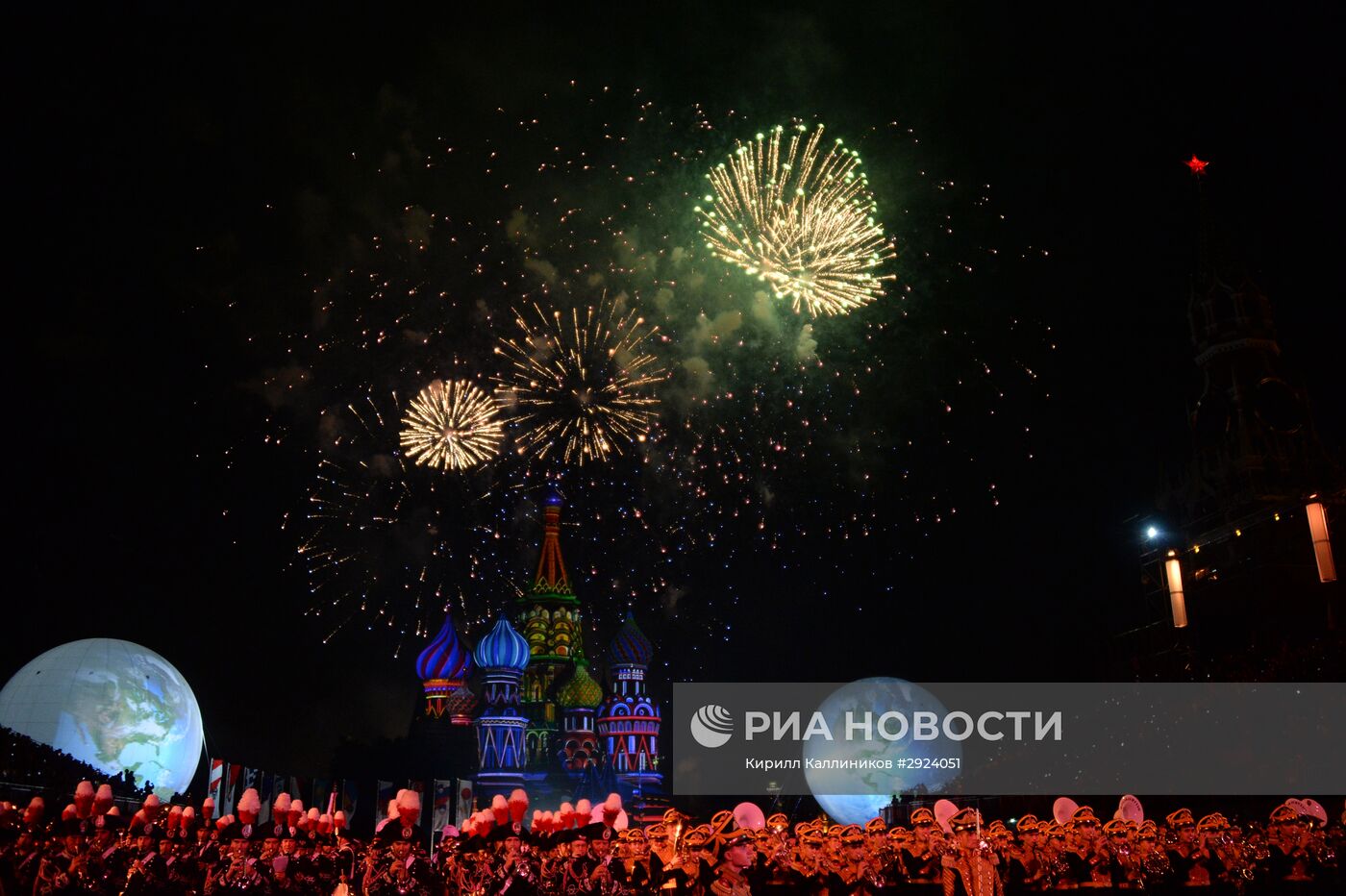 Международный военно-музыкальный фестиваль "Спасская башня - 2016". День третий