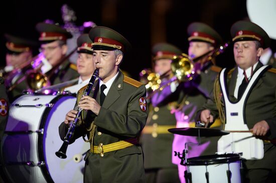 Международный военно-музыкальный фестиваль "Спасская башня - 2016". День третий