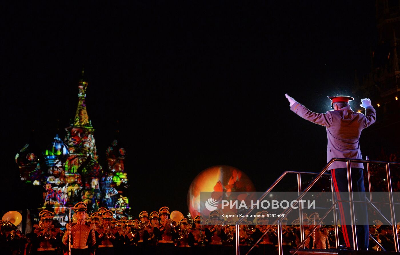 Международный военно-музыкальный фестиваль "Спасская башня - 2016". День третий