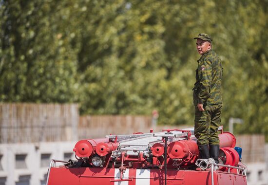 Взрыв у здания китайского посольства в Бишкеке