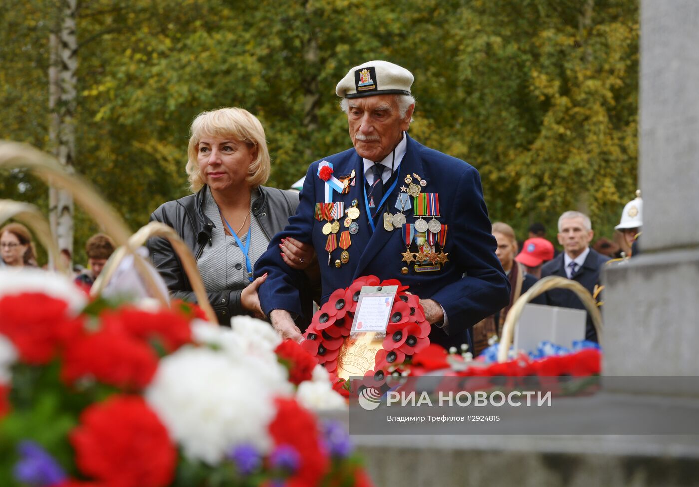 Празднование 75-летия со дня прихода в Архангельск первого союзного конвоя "Дервиш"