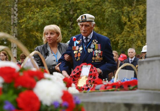 Празднование 75-летия со дня прихода в Архангельск первого союзного конвоя "Дервиш"