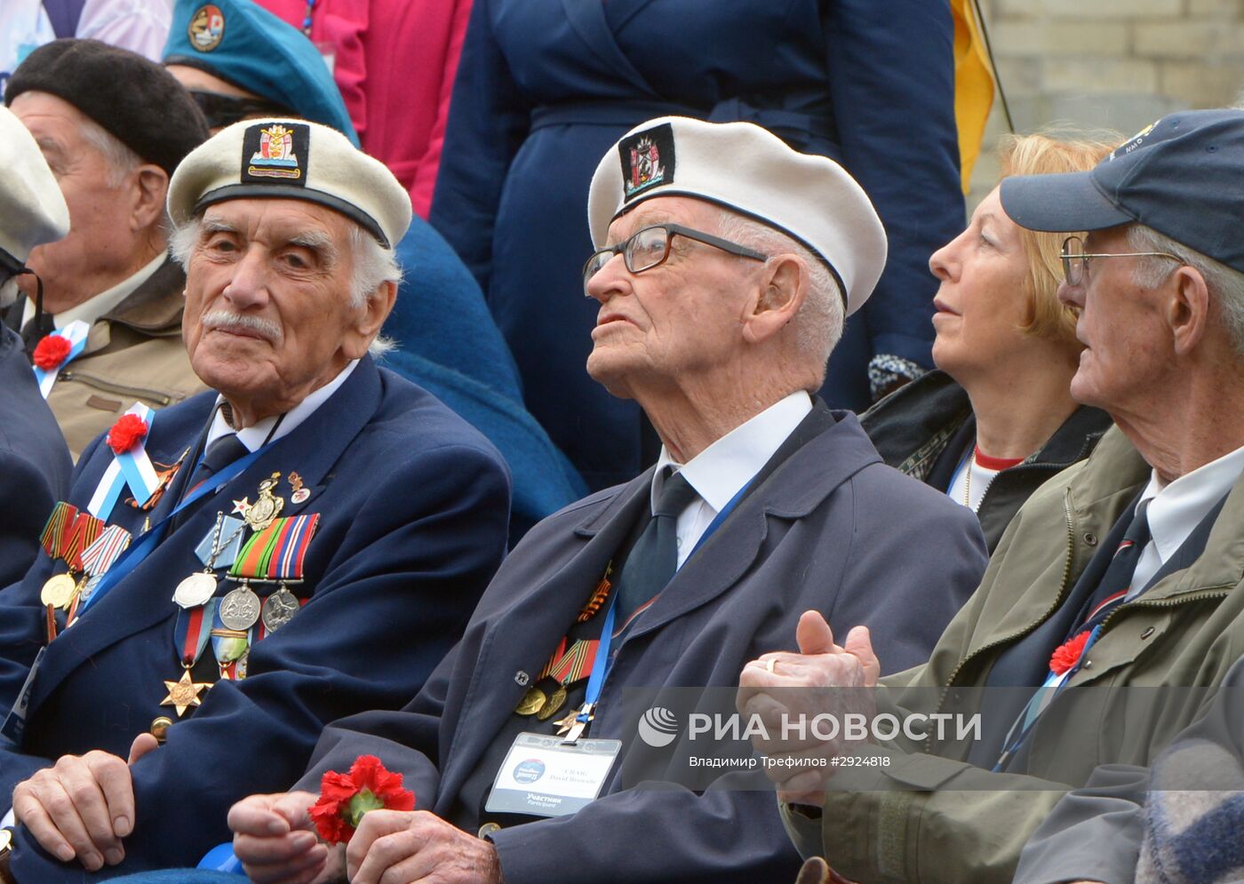 Празднование 75-летия со дня прихода в Архангельск первого союзного конвоя "Дервиш"