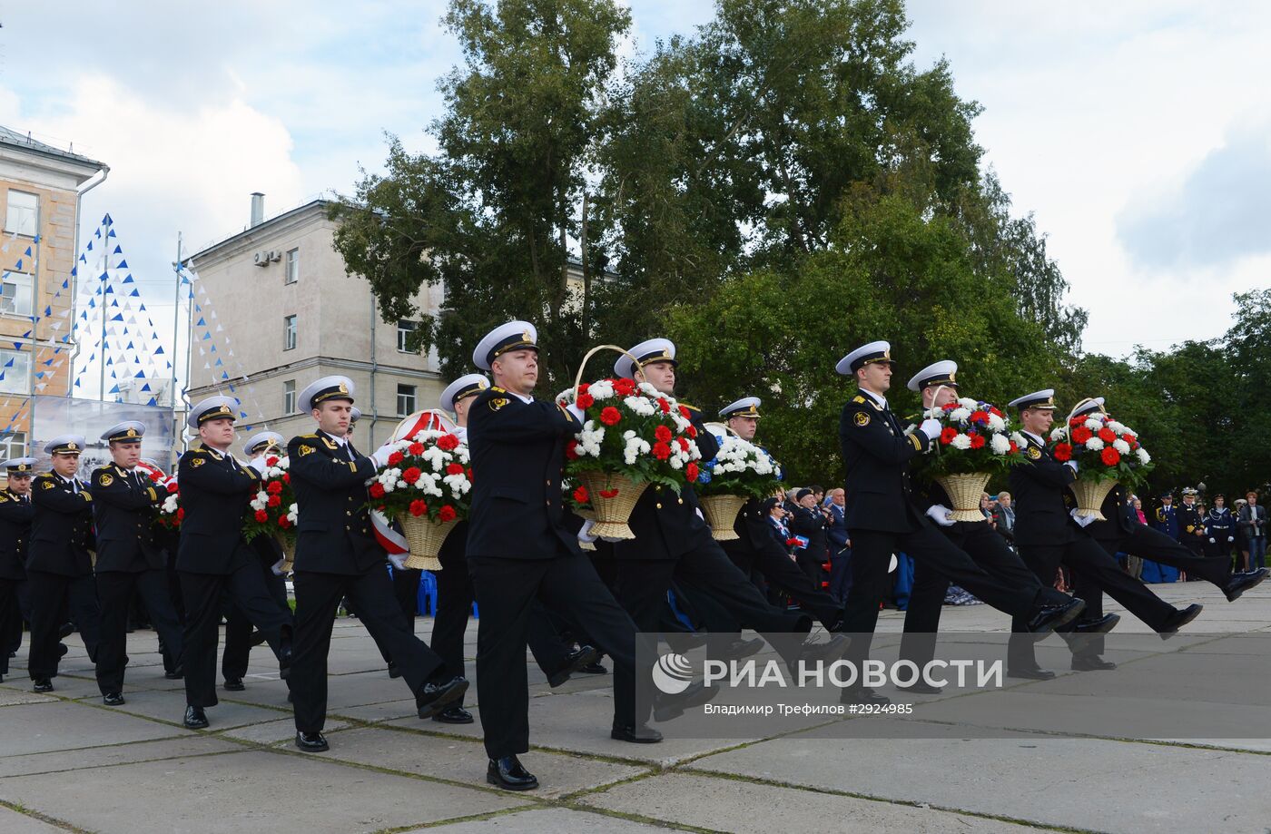 Празднование 75-летия со дня прихода в Архангельск первого союзного конвоя "Дервиш"