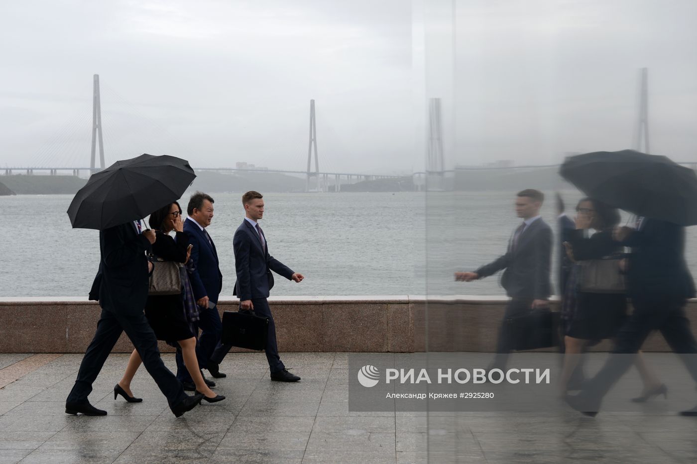 Подготовка к открытию Восточного экономического форума