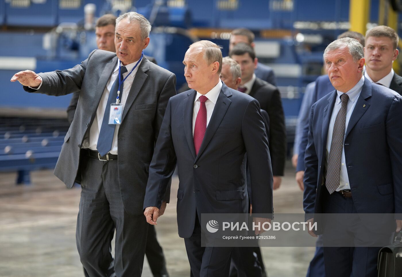 Рабочая поездка президента РФ В. Путина в Дальневосточный федеральный округ
